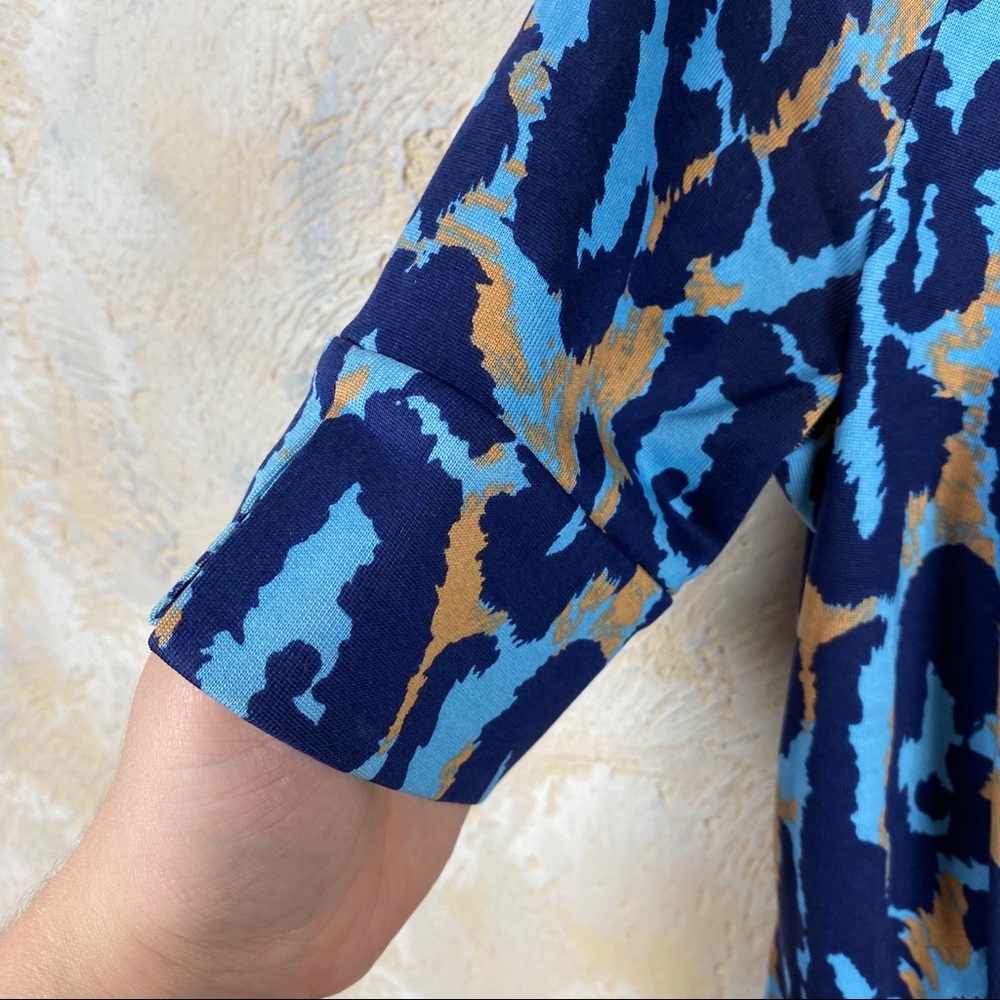 DVF Diane Von Furstenberg Animal Print Top 51 - Picture 3 of 8